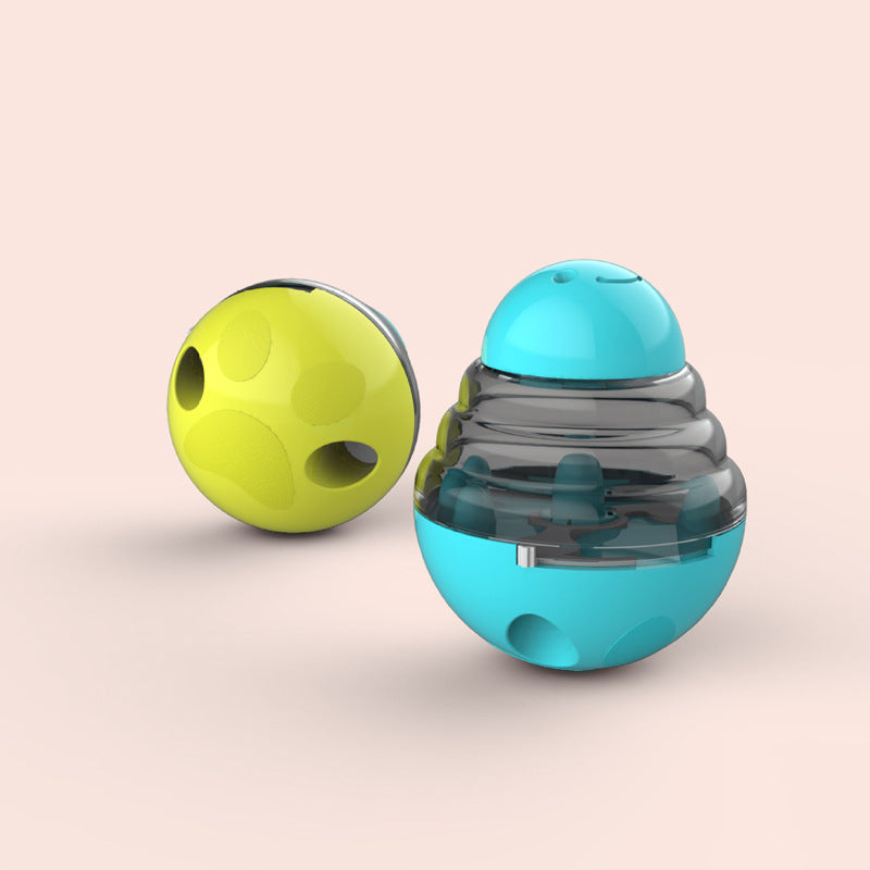 Chewable Treat-Feeder Ball for Dogs